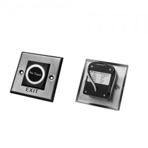 Contactless Door Release Infrared Sensor Switch No Touch Exit Button with LED 86x86mm